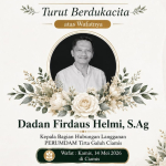 Telepon Terakhir, dan Kang Dadan pun Berpulang 