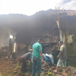 Hujan Deras Dua Hari, Rumah Warga di Tambaksari Ciamis Ambruk
