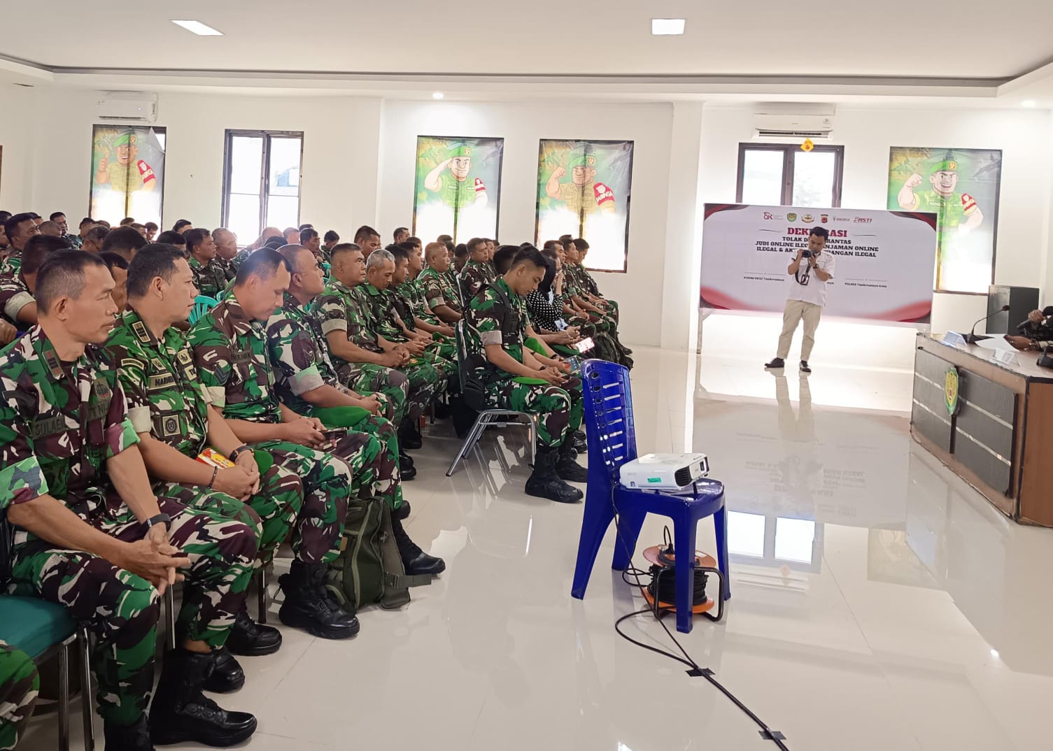 OJK Tasikmalaya Ingatkan Babinsa Hindari Pinjaman Online Ilegal
