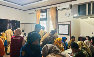 Kolesterol Tinggi Dominasi Hasil Screening Pegawai BPBD