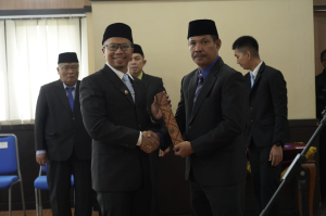 Hanafi Resmi Jadi Pj Sekda, Viman Tekankan Empat Prioritas