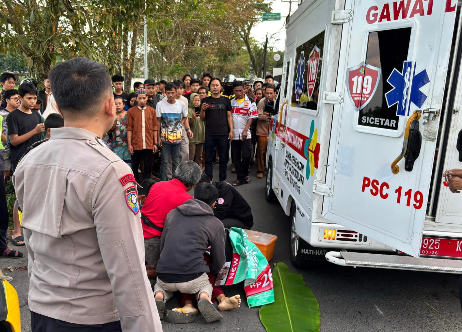 Siswa SD Tewas Terlindas Truk Sampah di Tasikmalaya