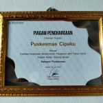 Puskesmas Cipaku Raih Penghargaan Pelayanan JKN Terbaik dari BPJS Kesehatan