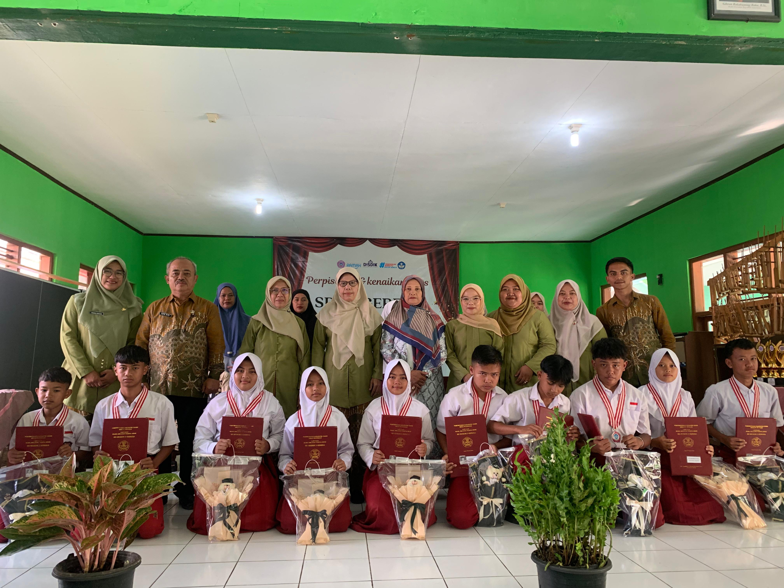 SDN 2 Gereba Gelar Perpisahan dan Kelulusan Kelas VI Sederhana namun Penuh Makna