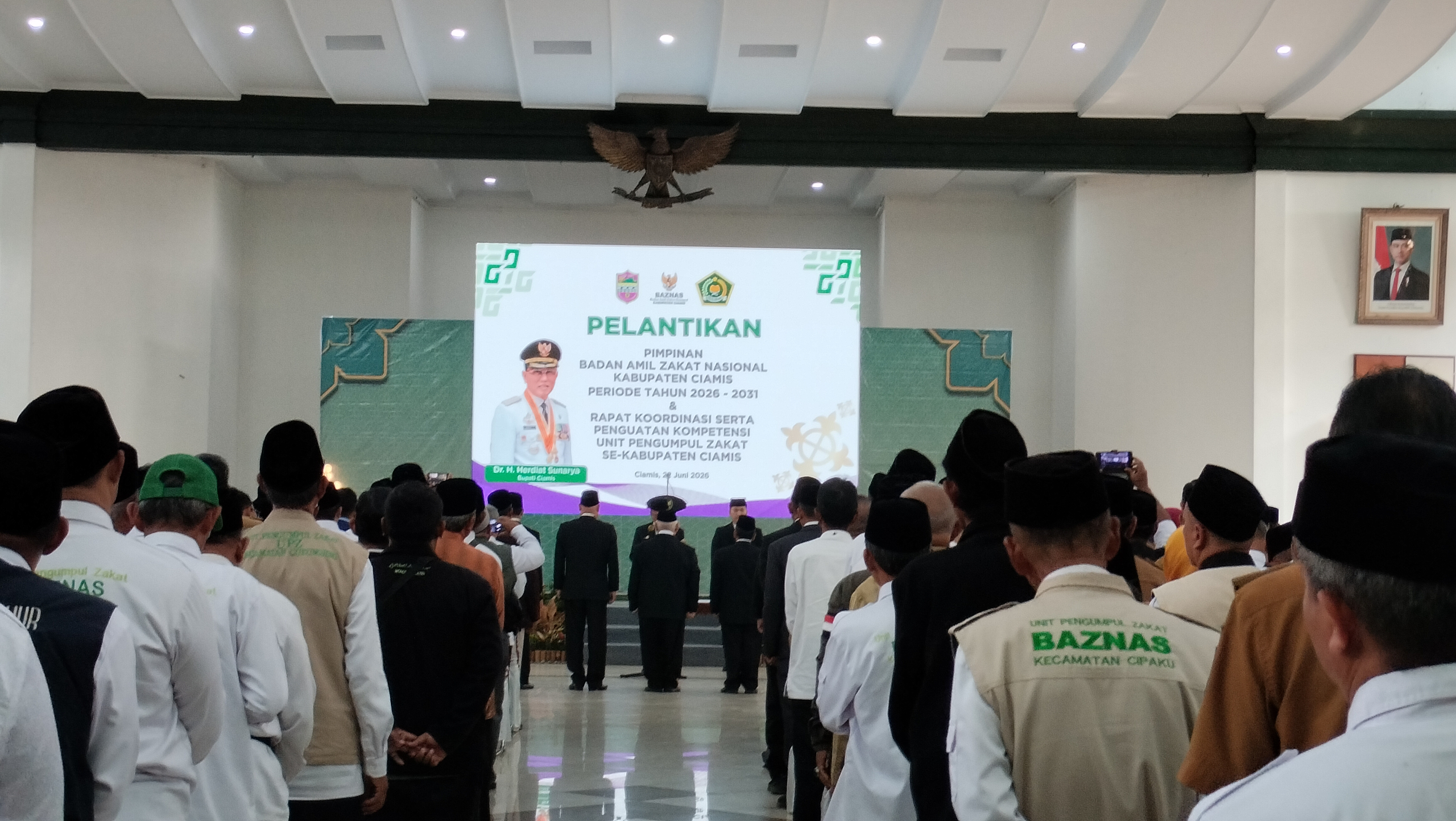 Potensi Zakat Ciamis Terus Meningkat, Herdiat Minta BAZNAS Perkuat Pemberdayaan Umat