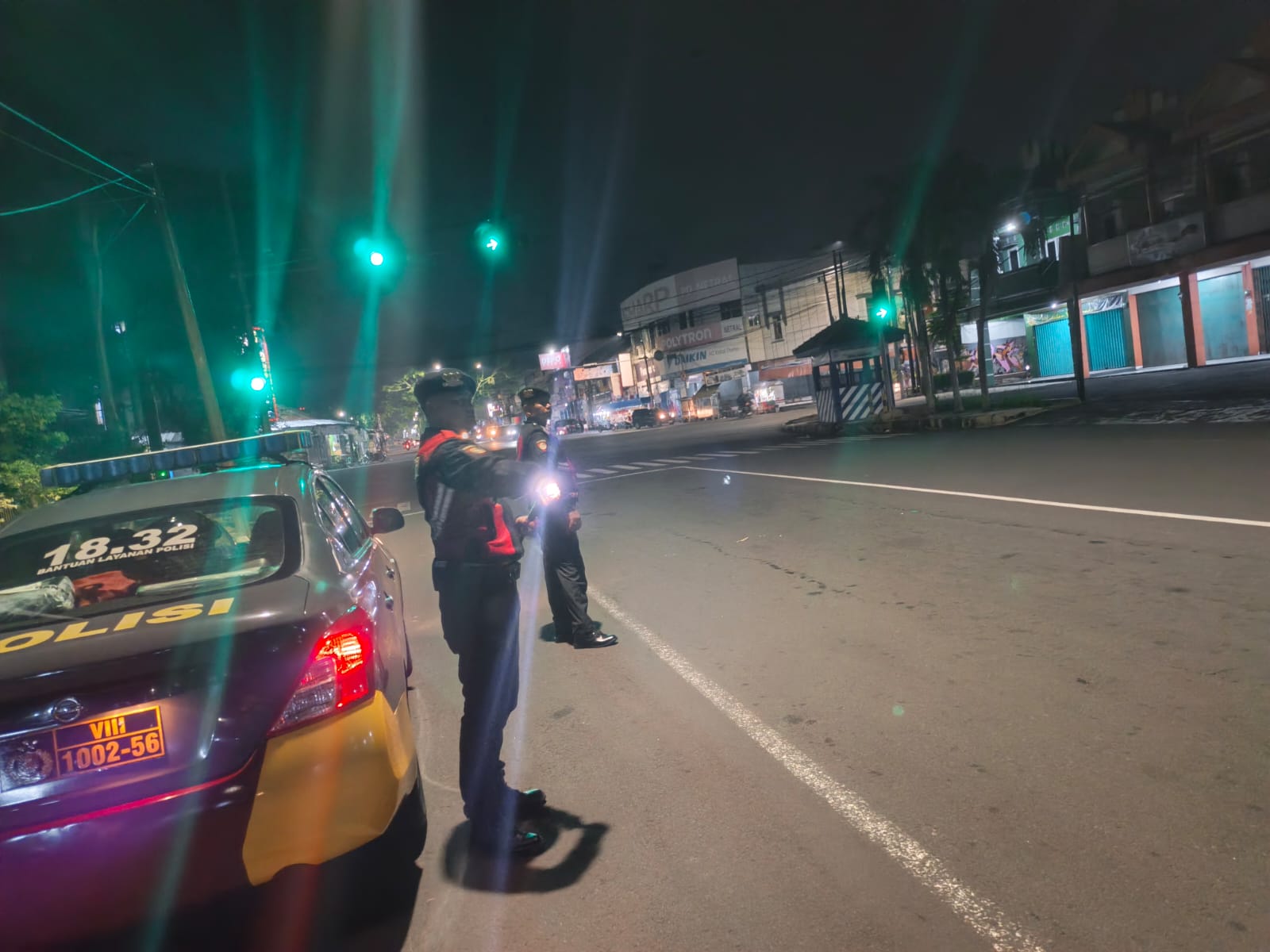 Patroli Biru Polres Ciamis Perketat Pengamanan Jalur Rawan Kejahatan dan Cegah Balap Liar