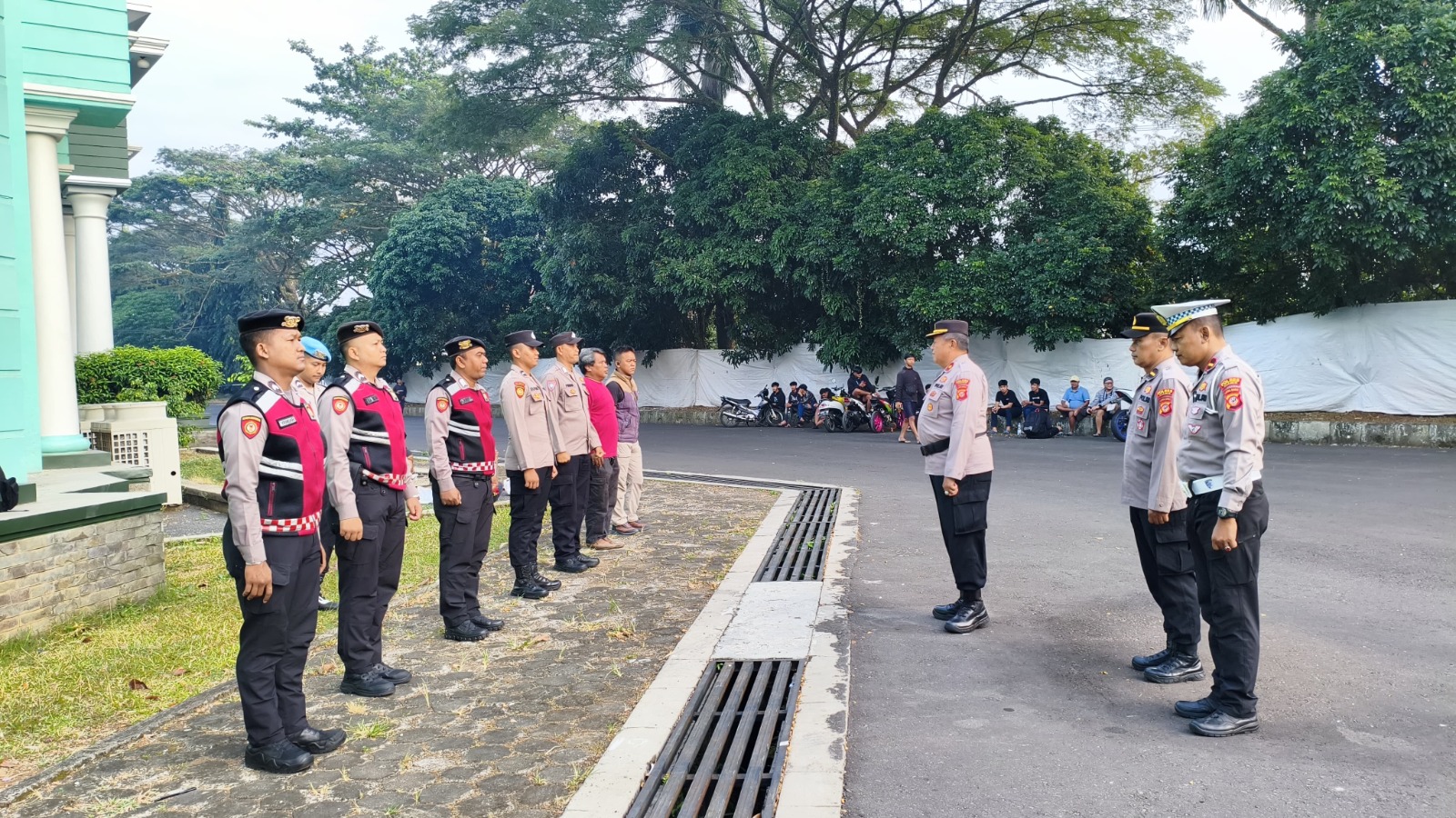 Polres Ciamis Perketat Pengamanan Open Road Race 2026 di Islamic Center, Balapan Berlangsung Aman dan Lancar