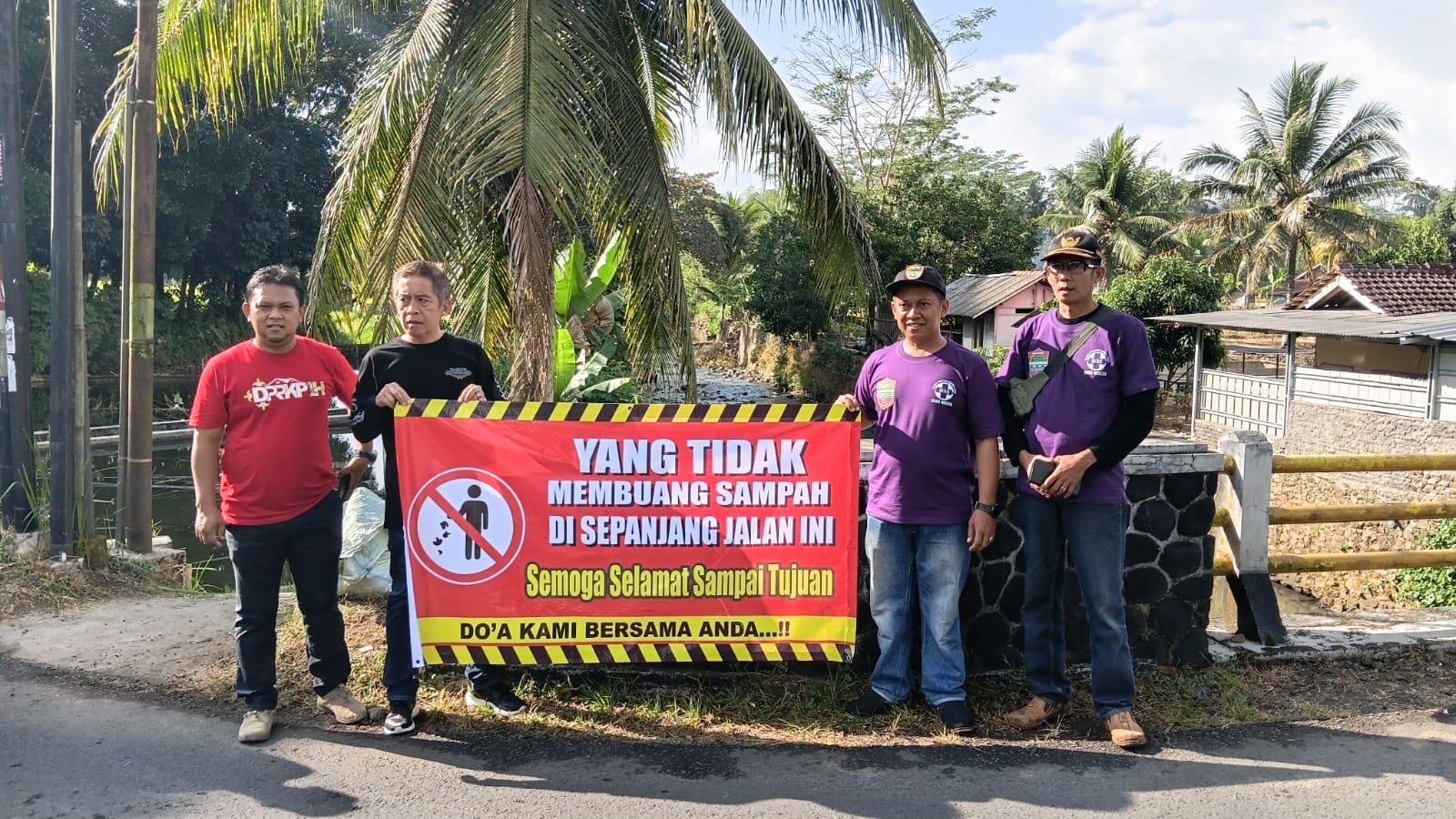Kelurahan Linggasari Gelar Gerakan Bersih Sungai Cipalih dan Cibatu