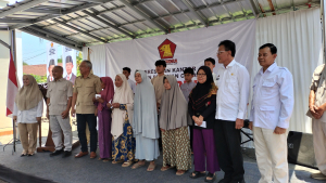 Gedung Baru DPC Gerindra Ciamis Diresmikan, Ada Santunan untuk Yatim dan Lansia