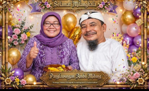 Ki Acep Aan Sampaikan Ucapan Milangkala ke-4 Panglawungan Ambu Midang