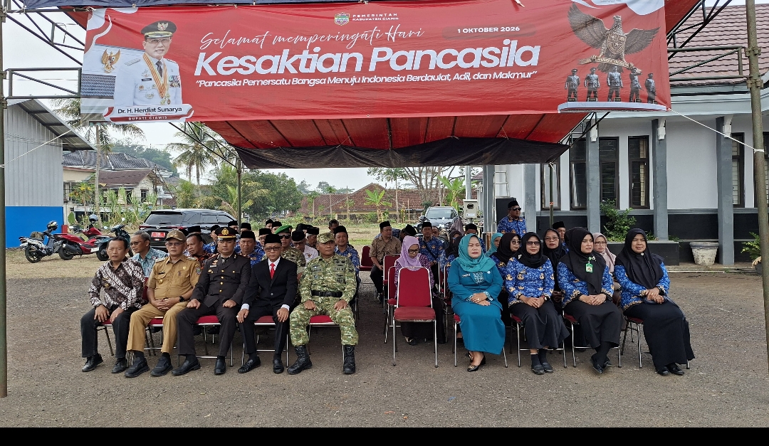 Hari Kesaktian Pancasila, Kecamatan Kawali Teguhkan Semangat Indonesia Berdaulat